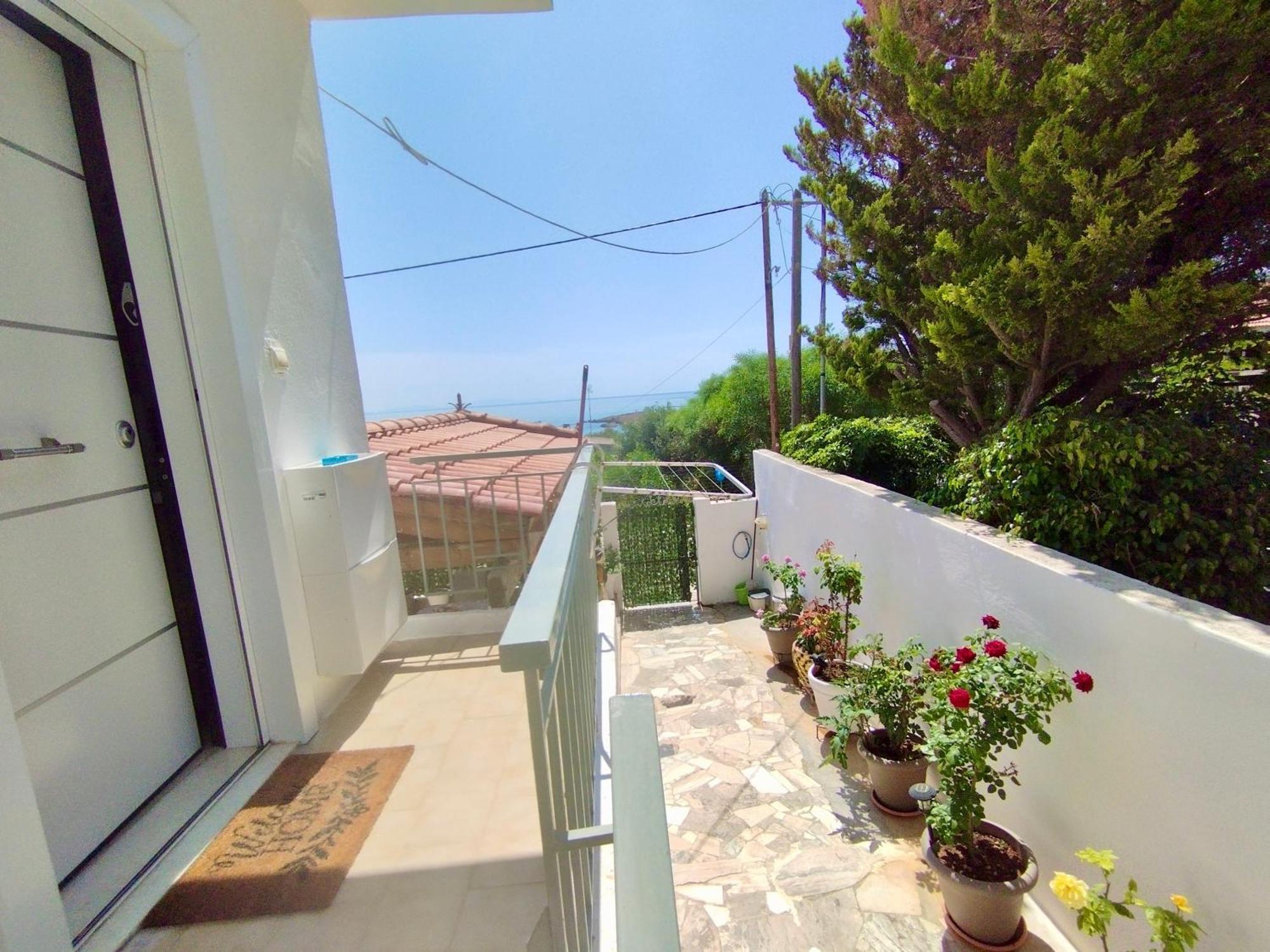 Sofia'S Seaview Villa Near Airport And Beach 아르테미다 외부 사진