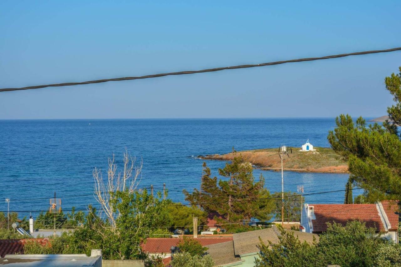 Sofia'S Seaview Villa Near Airport And Beach 아르테미다 외부 사진