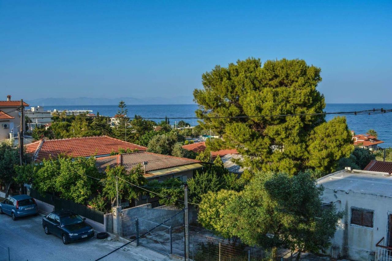 Sofia'S Seaview Villa Near Airport And Beach 아르테미다 외부 사진